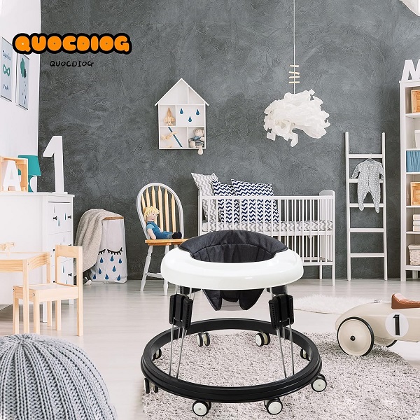 54189 - Quocdiog Foldable Multi-Function Anti-Rollover Toddler Walker USA