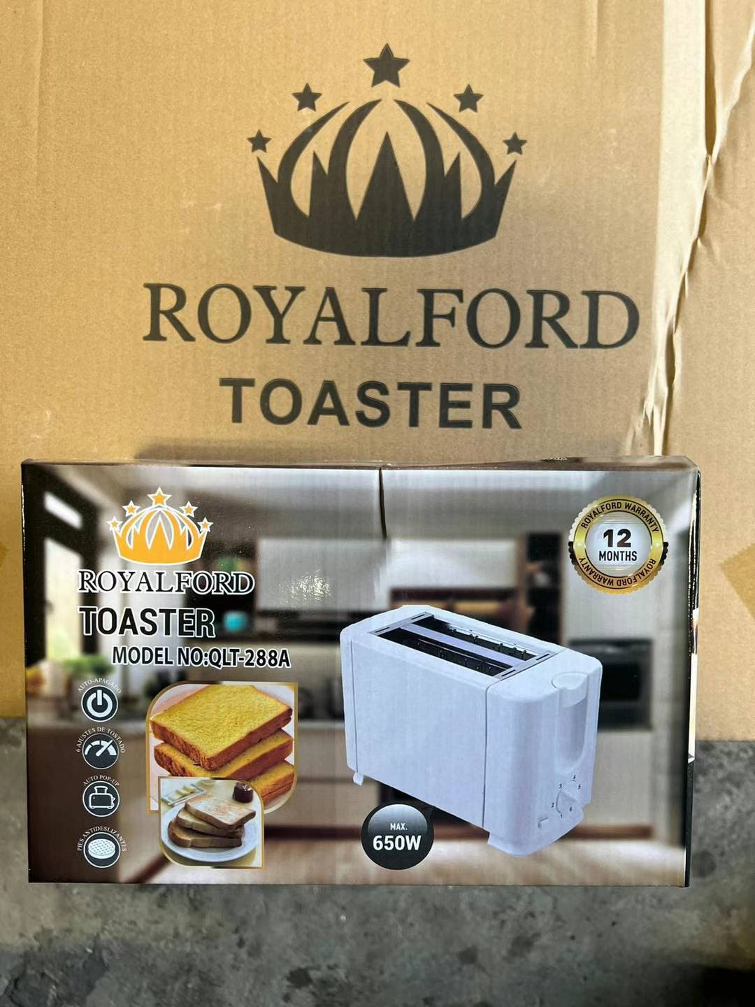 54771 - ROYALFORD 2-Slot Toaster USA
